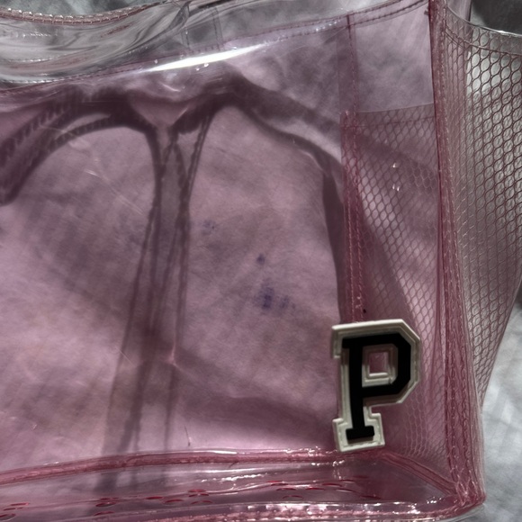 PINK Victoria's Secret Pink Sheer Tote - Picture 4 of 4